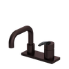 Rubinet 4" Centre Single Control Lav. Set. with Genesis spout (less drain) Oil Rubbed Bronze