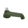 Rubinet Tub Filler Spout Deck Mount Green Envy