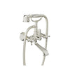 Baril Wall-mounted tub faucet with hand shower
