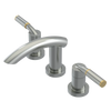 Rubinet Widespread Lav. Set. (less drain) Satin Nickel