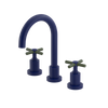 Rubinet Widespread Lav. Set. (less drain) Midnight Blue