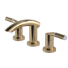 Rubinet Widespread Lav. Set. (less drain) Gold