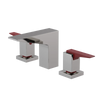 Rubinet Widespread Lav. Set. (less drain) Polished Nickel