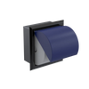 Rubinet RECESSED TOILET PAPER HOLDER Black