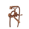 Baril Wall-mounted tub faucet with hand shower