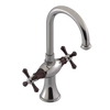 Rubinet Single Hole Dual Handle Lav. Set. (less drain) Polished Nickel