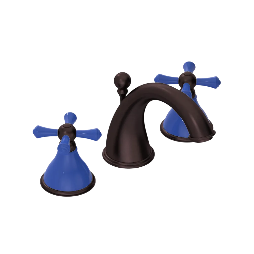 Rubinet Widespread Lav. Set. (less drain) Oil Rubbed Bronze