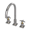 Rubinet Widespread Kitchen Set Polished Nickel