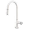 Brizo Smarttouch Pull Down Kitchen Faucet With Arc Spout Less Handle