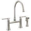 Brizo Bridge Kitchen Faucet With Side Sprayer