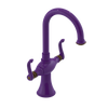 Rubinet Single Hole Dual Handle Lav. Set. (less drain) Purple Haze
