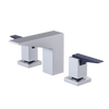 Rubinet Widespread Lav. Set. (less drain) Satin Chrome
