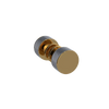 Rubinet Shower Door Knob (set) Gold