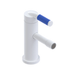 Rubinet Single Control Bidet Fitting (less drain) White