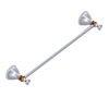 Rubinet Towel Bar 18" Satin Chrome