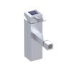 Rubinet Single Control Bidet Fitting (less drain) Satin Chrome