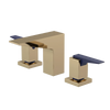Rubinet Widespread Lav. Set. (less drain) Gold