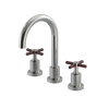 Rubinet Widespread Lav. Set. (less drain) Satin Nickel