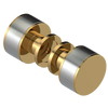 Rubinet Shower Door Knob (set) Gold