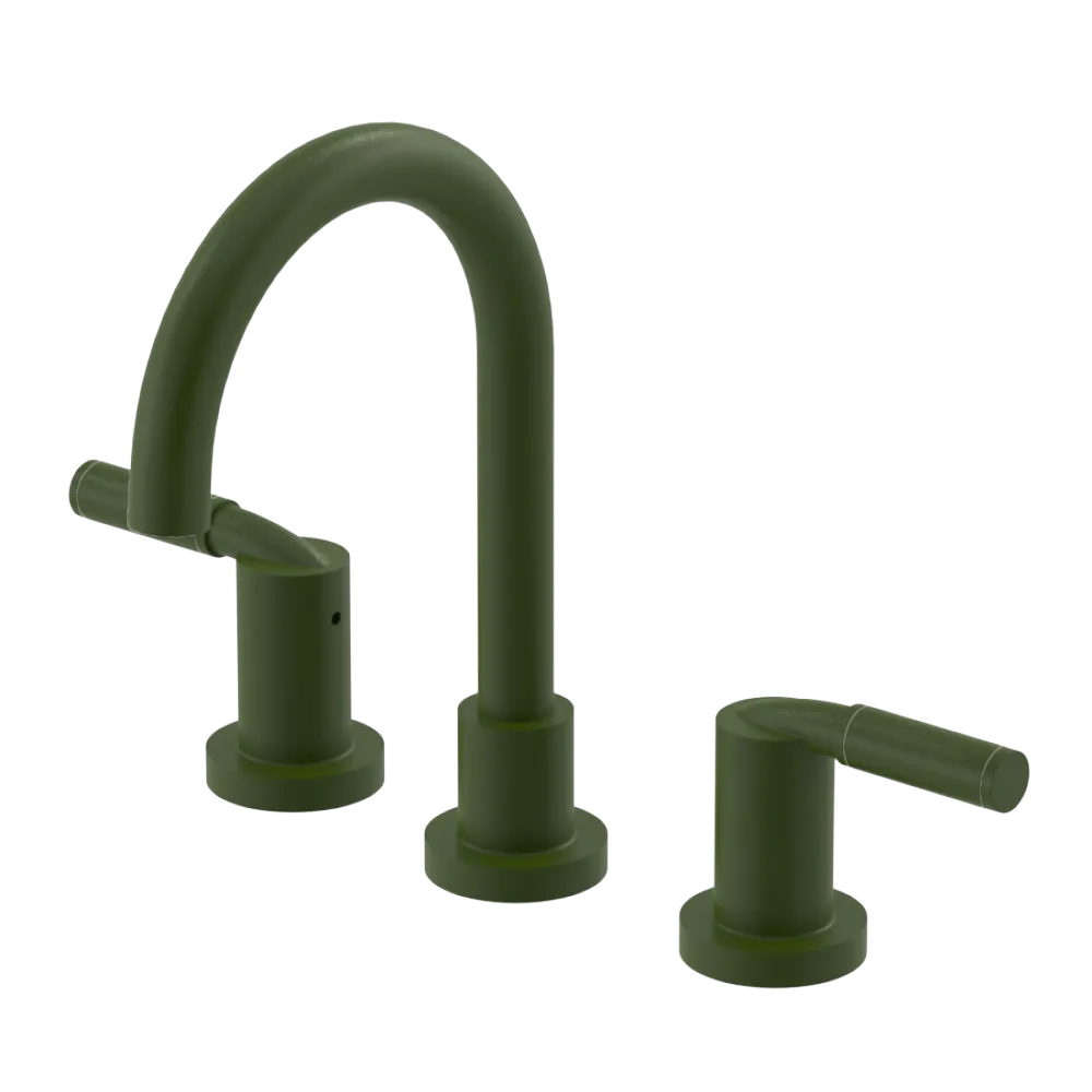 Rubinet Widespread Lav set (less drain) Green Envy
