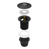 Zitta Bathtub drain matte black