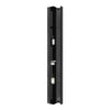 Zitta Corner storage unit 73", Matte Black