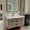 Pearl Single Sink Bathroom Vanity by Godi