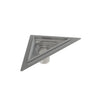 Zitta Triangle stainless steel grutter rough-in 6" x 6"