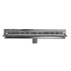 Zitta Complete stainless steel wall drain 36"