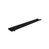 Zitta Linear matte black grate 42" reversible