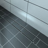 Zitta Linear stainless steel grate 60" reversible
