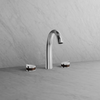 Baril 8" c/c lavatory faucet, drain included