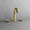 Baril 8" c/c lavatory faucet, drain included