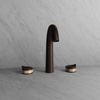 Baril 8" c/c lavatory faucet, drain included