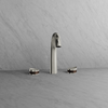Baril 8" c/c lavatory faucet, drain included