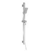 GRAFIK™ PREMIA 2-Jet Rectangular Handshower, Wallbar and 60'' Flexible and Soft PVC Hose Assembly