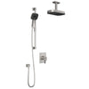 Kalia SquareOne™ TCD1 PREMIA : AQUATONIK™ T/P Coaxial Shower System with Vertical Ceiling Arm