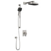 Kalia SquareOne™ TCD1 PREMIA (Valve Not Included) : AQUATONIK™ T/P Coaxial Shower System with Wallarm