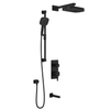 Kalia SquareOne™ TD3 PREMIA : AQUATONIK™ T/P with Diverter Shower System with Wallarm