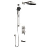 Kalia SquareOne™ TD3 PREMIA (Valve Not Included) : AQUATONIK™ T/P with Diverter Shower System with Wallarm