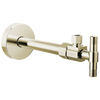 Brizo Angled Supply Stop Valve with Lever Handle - Brilliance® Polished Nickel