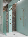 Essential Shower Series 6" Ceiling Mount Shower Arm And Round Flange lifestyle