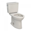Toto Drake® Two-piece Toilet, 1.6 GPF, Elongated Bowl Standard Height Less Seat