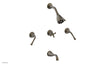 Phylrich 3RING Three Handle Tub and Shower Set D2205
