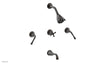 Phylrich 3RING Three Handle Tub and Shower Set D2205