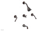Phylrich 3RING Three Handle Tub and Shower Set D2205