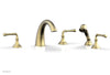 Phylrich 3RING Deck Tub Set with Hand Shower D2205E1
