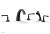 Phylrich 3RING Deck Tub Set with Hand Shower D2205E1