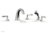 Phylrich 3RING Deck Tub Set with Hand Shower D2206E1