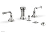 Phylrich 3RING Four Hole Bidet Set D4205